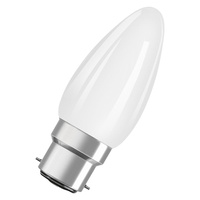 LED Lampen B35 B22d 4.8W = 40W 470lm 2700K Warmweiß FILAMENT DIMMABLE LEDVANCE