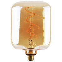 Dekorative LED Lampe E27 FILAMENT JP142 4W 260lm 1800K Warm 320° DecoVintage Amber GOLDLUX (Polux)