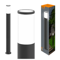 Outdoor Garten Lampe PIPE 60cm IP54 E27 Schwarz Videx