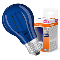LED-Glühbirne A60 E27 2.5W = 4W 10lm 9000K Cold 300° STAR DECOR CLASSIC Osram