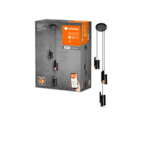 LED-Deckenleuchte 24,5W SMART+ WiFi CCT Dimmbar Schwarz Anhänger LEDVANCE