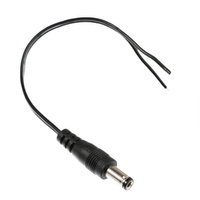 DC-Netzstecker 2,5/5,5 mm MONTAGE MIT 150 mm KABEL