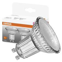 2x GU10 LED Leuchtmittel 4,3W = 50W 350lm 4000K Neutral 36° OSRAM STAR