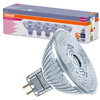 5x LED-Lampe MR16 Reflektor GU5.3 3.4W = 20W 230lm 2700K Warm 36° Dimmbar PARATHOM DIM Osram