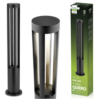 Gartenleuchte 12W, Außenstehleuchte Pollerleuchte 4000K 80cm QUERO LUMILED