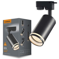 Strahler für Stromschiene GU10 Schwarz IK07 VIDEX