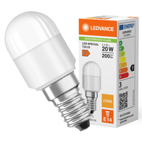 LED Lampen T25 E14 2.3W = 20W 200lm 2700K Warmweiß LEDVANCE