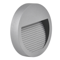 LED-Gartenanbau-Treppenleuchte 3W 60lm IP44 4000K grau Q8 GOLDLUX (Polux)