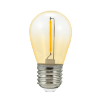 LED Lampen E27 FILAMENT 0,3W für PARTY GOLDLUX Girland (Polux) KIT OF 2 Pcs.