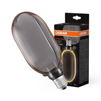 LED Dekorative G100 Glühbirne E27 4W = 12W 110lm 1800K Warm 330° Smoke Glühfaden Dimmbar Vintage 1906 Osram