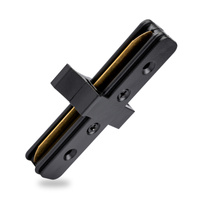 Gerader Steckverbinder für 1-Phasen-Stromschienen-System Schwarz LUMILED