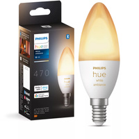 LED-Kerze E14 B39 4W CCT PHILIPS HUE White & Ambiance Bluetooth Zigbee Glühbirne