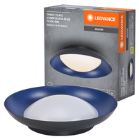 Plafond Badezimmer Deckenleuchte Anbau 19W 1000lm 3000K Warm Schwarz Blau IP20 Dimmbar Obris Ledvance