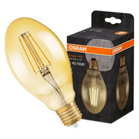 LED-Lampe E27 OVAL 4.5W = 40W 470lm 2500K Warm 360° OSRAM Vintage 1906