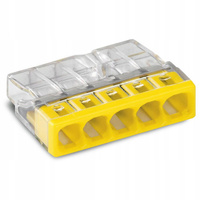 Installationsverbinder Schnellverbinder 5x0,5-2,5mm Drahtwürfel