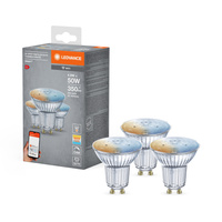 3x LED Lampe GU10 5W 350lm CCT LEDVANCE SMART+ WiFi Dimmbar