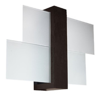 Wandleuchte FENIKS 1 E27 Modern Weiß Holz SOLLUX