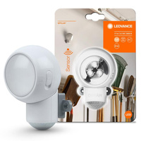 LED-Batterieleuchte SPYLUX Weiß 0,3W 17lm 3000K Warm IP43 LEDVANCE Bewegungsmelder