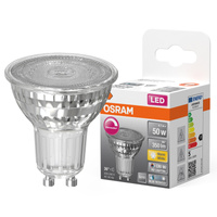LED PAR16 Reflektor GU10 4.7W = 50W 350lm 2700K Warm CRI90 36° Dimmbar SUPERSTAR Osram