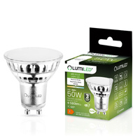 LED Lampen GU10, Glühbirne aus Glas 6W = 50W 580lm 120° 4000K neutral LUMILED
