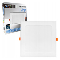 LED-Panel-Deckenleuchte 18W 1440lm 4000K Neutral Einbauleuchte Quadratisch Weiß Proma Masterled