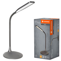 LED Tischlampe 5W 220lm 3000K Warm Dimmbar Batteriebetrieben Grau Panan Ledvance