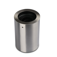 Aufputz-Deckenleuchte Spot GU10 rund satiniertes Nickel VT-796 V-TAC