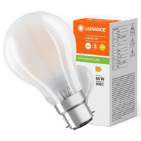LED Lampen A60 B22d 6.5W = 60W 806lm 2700K Warmweiß FILAMENT LEDVANCE