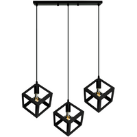 SCHWEDEN DECKENHÄNGELAMPE 3xE27 GOLDLUX (Polux)