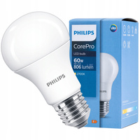 LED-Glühbirne E27 A60 8W = 60W 806lm 2700K Warmweiß PHILIPS
