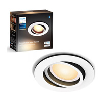 Philips Hue Einbaustrahler Milliskin RECESSED WHITE AMBIANCE 1X4.2W