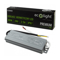 LED-Netzteil IP67 60W 24V Premium Ecolight