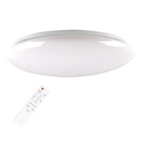 Plafond LED-Deckenleuchte 48W 5300lm CCT 120° Weiß IP44 Pilot Dimmbar Pirius Sanico Goldlux