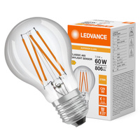 LED-Lampe E27 A60 7.3W = 60W 806lm 2700K Warm 320° Ledvance