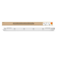Hermetische LED Flammensichere Leuchte 32W 4400lm 4000K Neutral mit Bewegungssensor Dämmerung IP65 IK08 Dampproof Ledvance Grau