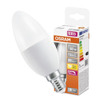 E14 B35 LED Leuchtmittel 4,9W = 40W 470lm 2700K Warm 280° OSRAM SUPERSTAR Dimmbar