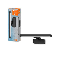 Badezimmerlampe LED Wandlampe über Spiegel Dimmbar 7W 300lm CCT Schwarz IP44 40cm Obris Ledvance