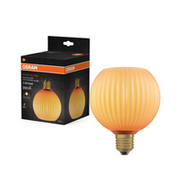 LED-Lampe E27 Sphere 3.5W 300lm 2700K Warm Dekorativ Orange Osram