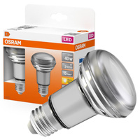 2x LED Lampe E27 R63 2,6W = 40W 210lm 2700K Warm 36° OSRAM STAR