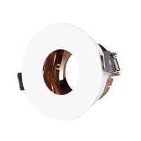 Deckeneinbauleuchte GU10 Öse rund Weiß/Roségold Roségold VT-873 V-TAC