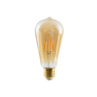LED-Lampe E27 Edison ST64 6W 560lm 2200K Warm 360° BULB VINTAGE 10594 Nowodvorski