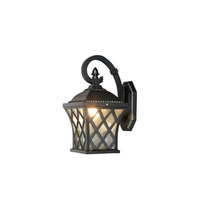 Gartenlampe Wandlampe TAY I 5292 E27 IP23 Schwarz Nowodvorski