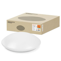 LED Deckenwandleuchte SURFACE CIRCULAR SENSOR 35 cm 18W 1440lm 3000K IP44 mit LEDVANCE Bewegungssensor