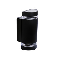 Außenwandleuchte top down LED ZEW 2xGU10 Schwarz IP44 Kanlux