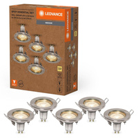 LED-Panel bündig Einbau 2.6W 230lm 3000K Warm Nickel Spot Aussparung Wesentliche Ledvance