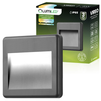 Außen Garten Treppe Wandleuchte CCT 3000-6500K LED 4W IP65 VIREO LUMILED