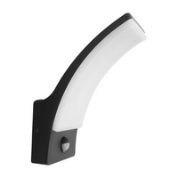 LED-Fassadenleuchte für Wandmontage 12W 1600lm 4000K Neutral 180° Schwarz IP44 Amy Sanico Goldlux