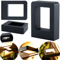 Gartenlampenleuchte FACADE WALL LED-Lampe 6W Malta schwarz