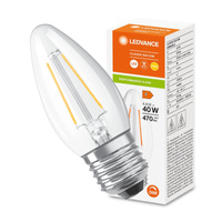 LED Lampen B35 E27 4.8W = 40W 470lm 2700K Warmweiß FILAMENT DIMMABLE LEDVANCE
