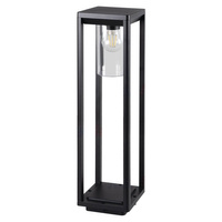 Außengartenlampe VIMO E27 IP44 80cm Mast Schwarz Kanlux